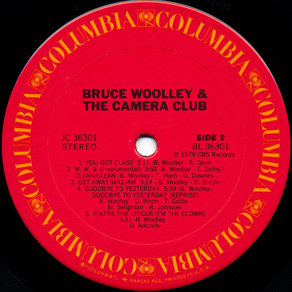 Bruce Woolley And The Camera Club : Bruce Woolley & The Camera Club (LP,Album)