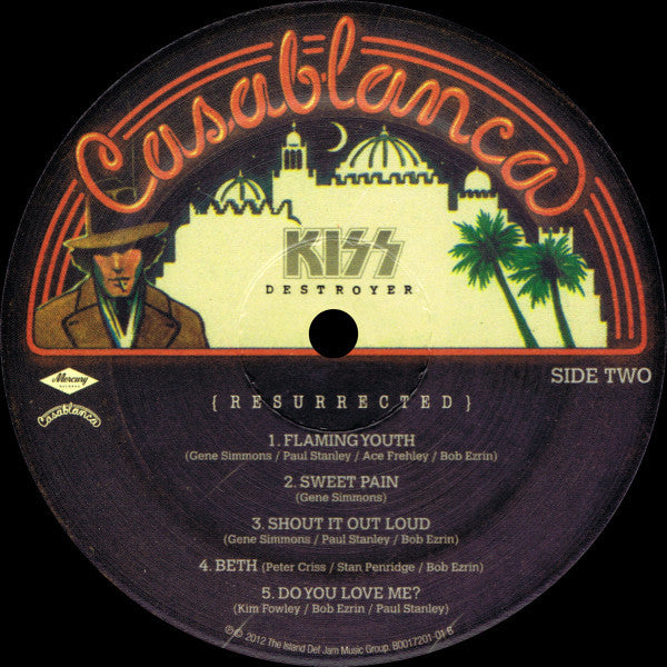 Kiss : Destroyer (Resurrected) (LP,Album,Mispress,Reissue)