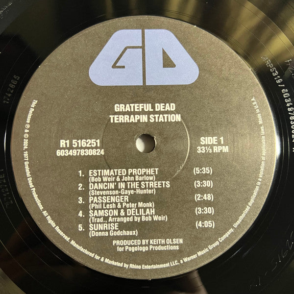 Grateful Dead, The : Terrapin Station (LP,Album,Reissue,Remastered)