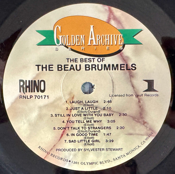 Beau Brummels, The : The Best Of The Beau Brummels (LP,Compilation)