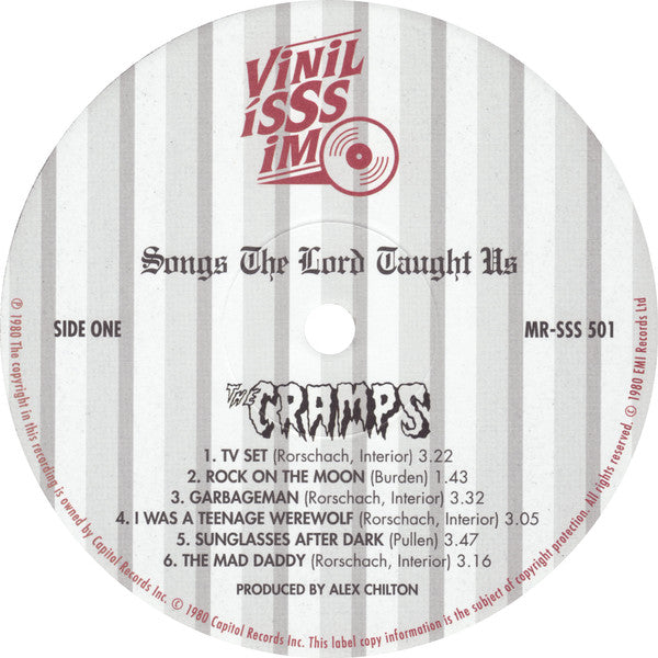 Cramps, The : Songs The Lord Taught Us (LP,Album,Reissue)