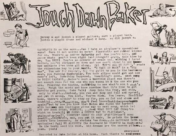Jough Dawn Baker / Vade : Split Twelve Inch (LP,Numbered)