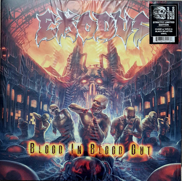 Exodus (6) : Blood In Blood Out (LP,Album,Limited Edition,Reissue)