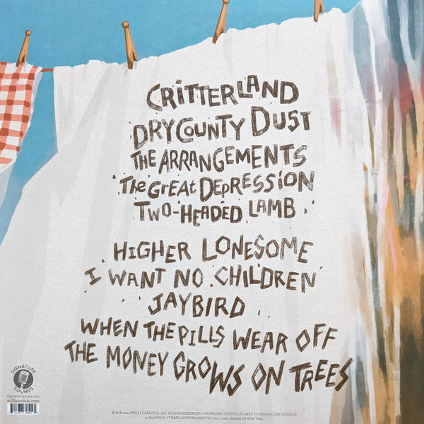 Willi Carlisle : Critterland (LP,Album)