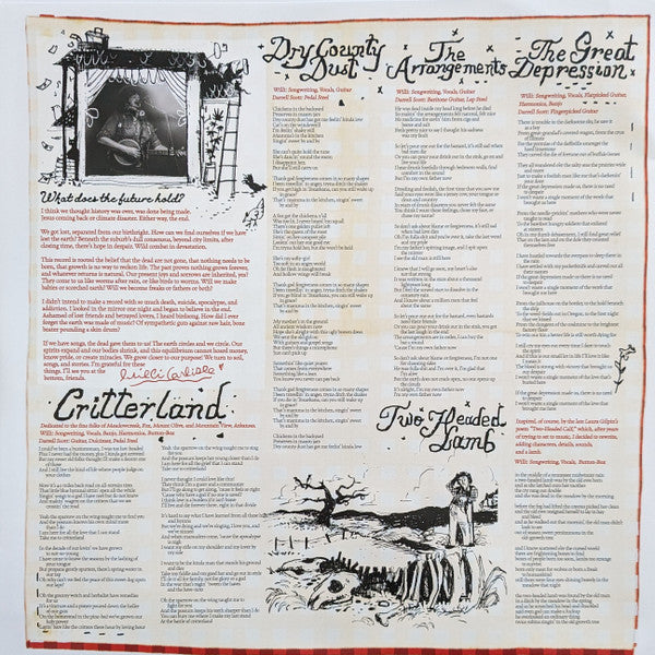 Willi Carlisle : Critterland (LP,Album)