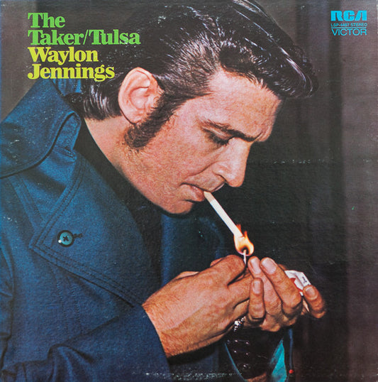 Waylon Jennings : The Taker / Tulsa (LP,Album)