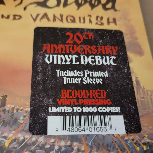 3 Inches Of Blood : Advance And Vanquish (LP,Album,Limited Edition,Stereo)