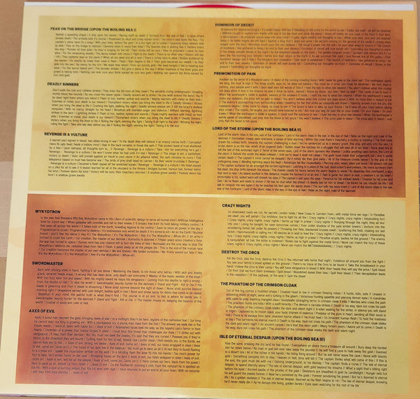 3 Inches Of Blood : Advance And Vanquish (LP,Album,Limited Edition,Stereo)