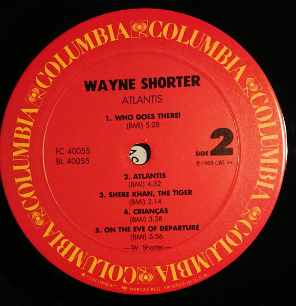 Wayne Shorter : Atlantis (LP,Album,Stereo)