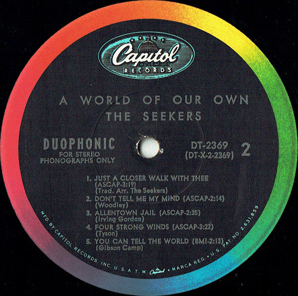 Seekers, The : A World Of Our Own (LP,Stereo)