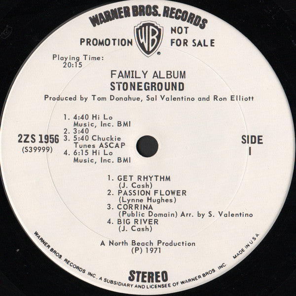 Stoneground : Family Album (LP,Promo)