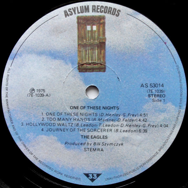 Eagles : One Of These Nights (LP,Album)