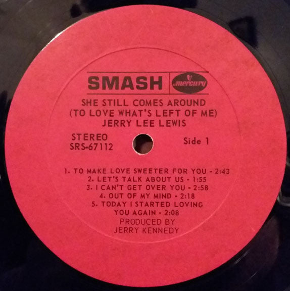Jerry Lee Lewis : She Still Comes Around (To Love What's Left Of Me) (LP,Album,Stereo)