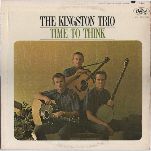 Kingston Trio : Time To Think (LP,Album,Mono)