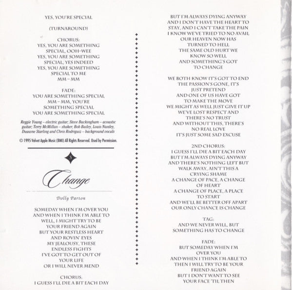 Dolly Parton : Something Special (Album)