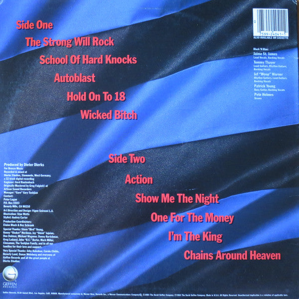 Black 'N Blue : Black 'N Blue (LP,Album,Stereo)