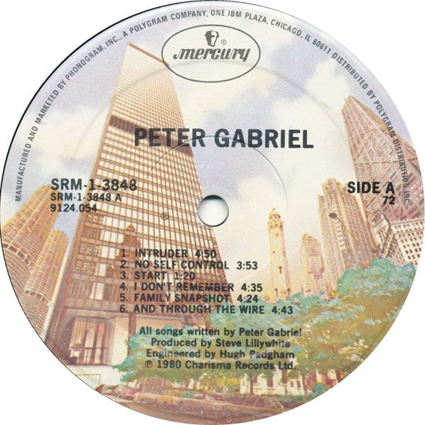 Peter Gabriel : Peter Gabriel (LP,Album)