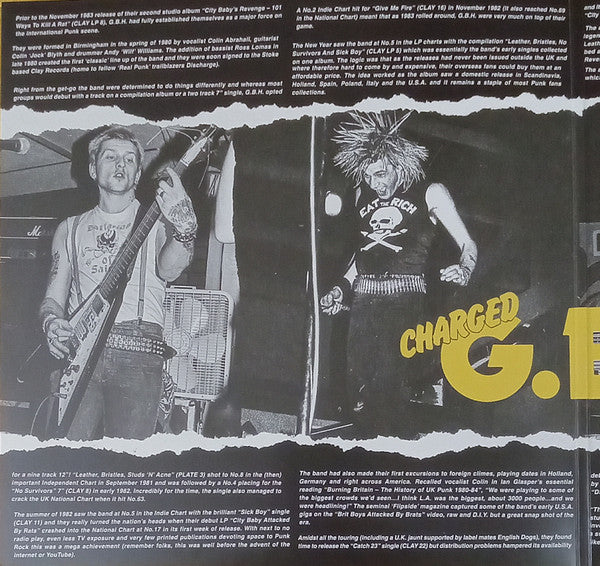 G.B.H. : City Babys Revenge (LP,Album,Reissue)