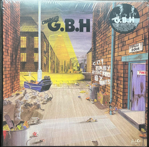 G.B.H. : City Baby Attacked By Rats (LP,Album,Reissue)