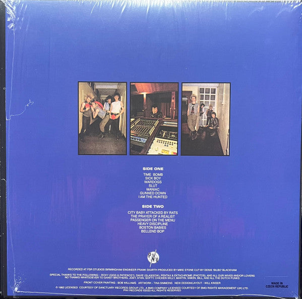 G.B.H. : City Baby Attacked By Rats (LP,Album,Reissue)