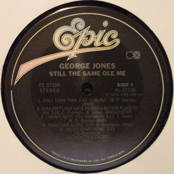 George Jones (2) : Still The Same Ole Me (LP,Album)