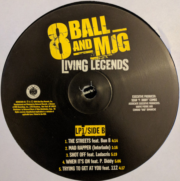 Eightball & M.J.G. : Living Legends (LP,Album)