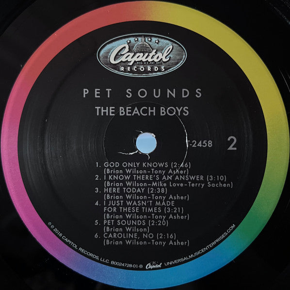 Beach Boys, The : Pet Sounds (LP,Album,Reissue,Mono)