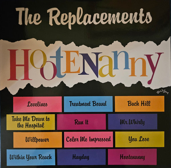 Replacements, The : Hootenanny (LP,Album,Club Edition,Reissue,Stereo)