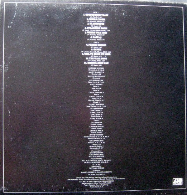 Crosby & Nash : Graham Nash / David Crosby (LP,Album)
