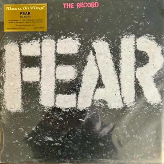 Fear (3) : The Record (LP,Album,Limited Edition,Numbered,Reissue)