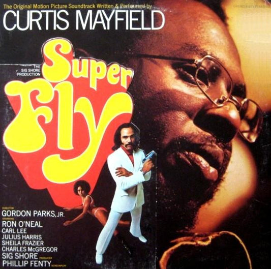 Curtis Mayfield : Super Fly (The Original Motion Picture Soundtrack) (LP,Album)