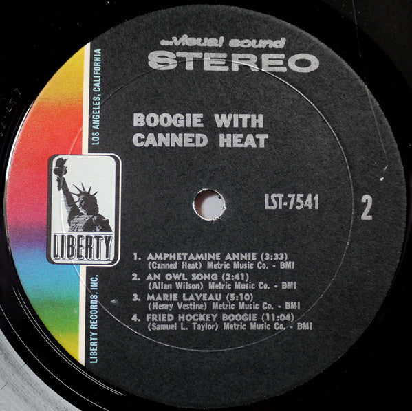 Canned Heat : Boogie With Canned Heat (LP,Album,Stereo)
