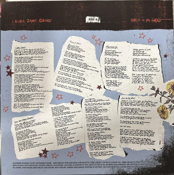 Laura Jane Grace : Hole In My Head (LP,45 RPM,Limited Edition)