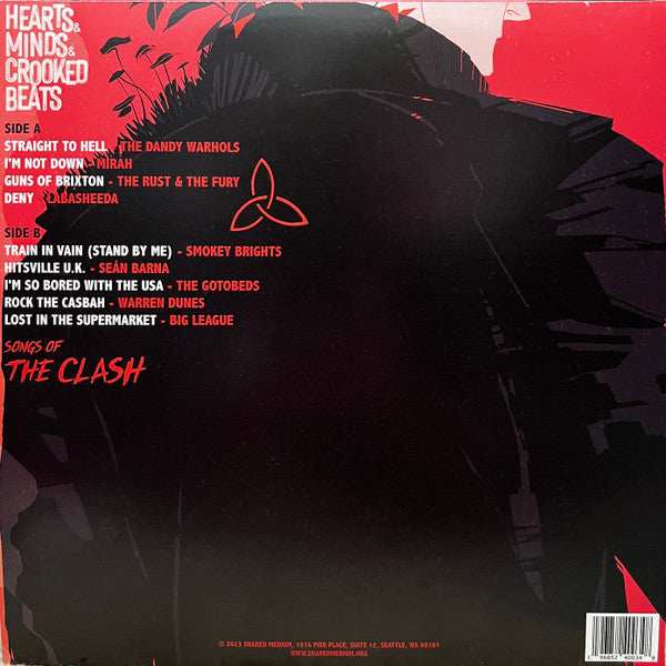 Various : Hearts & Minds & Crooked Beats (Songs Of The Clash) (LP,Album,Limited Edition)