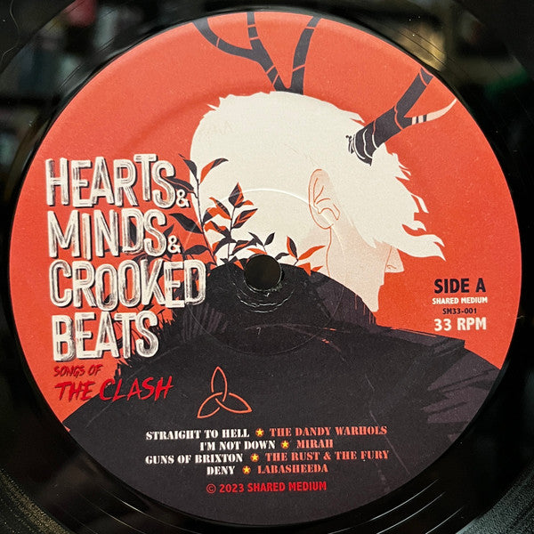 Various : Hearts & Minds & Crooked Beats (Songs Of The Clash) (LP,Album,Limited Edition)