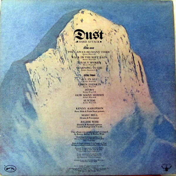 Dust (12) : Hard Attack (LP,Album)