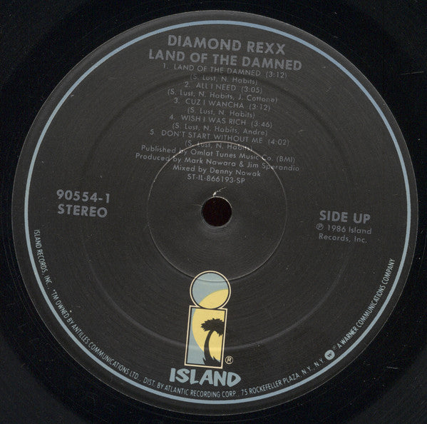 Diamond Rexx : Land Of The Damned (LP,Album)