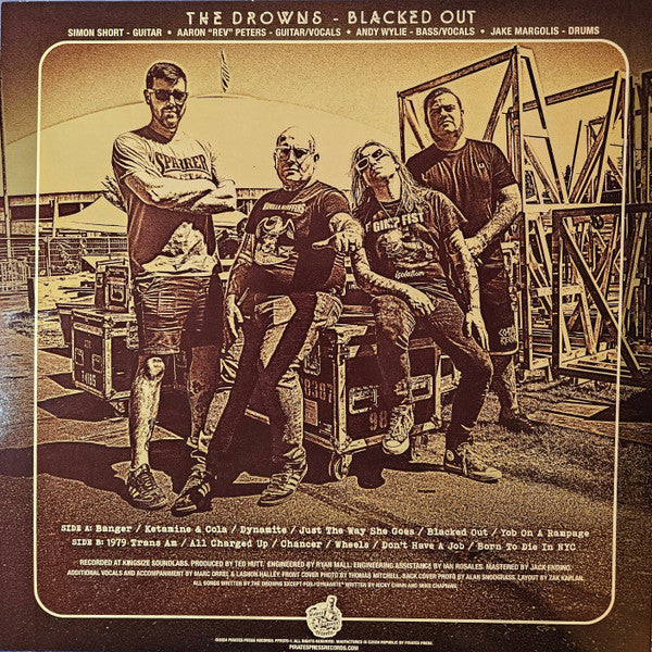 Drowns, The : Blacked Out (LP,Album)