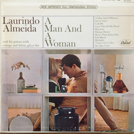 Laurindo Almeida : A Man And A Woman (LP,Album,Stereo)