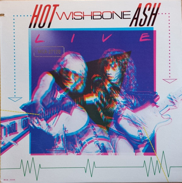 Wishbone Ash : Hot Ash Live (LP,Album,Stereo)