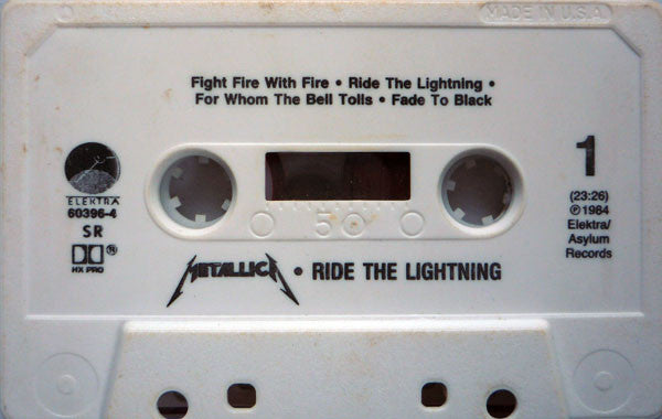 Metallica : Ride The Lightning (Album)