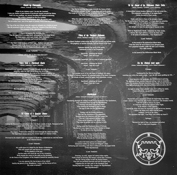 Enthroned : Prophecies Of Pagan Fire (LP,Album,Limited Edition,Numbered)