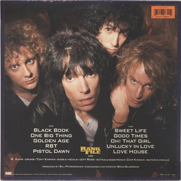 Rank & File : Rank And File (LP,Album)