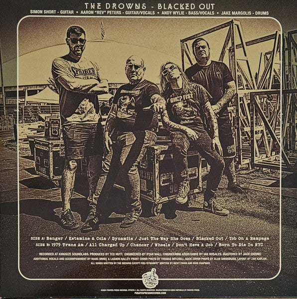 Drowns, The : Blacked Out (LP,Album)