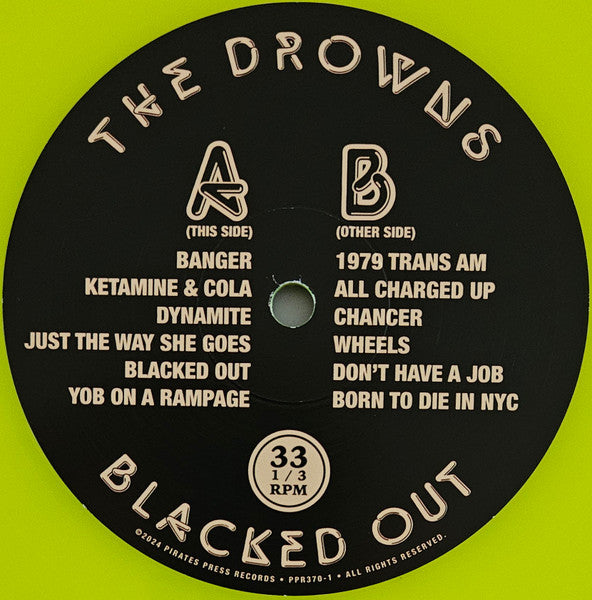 Drowns, The : Blacked Out (LP,Album)