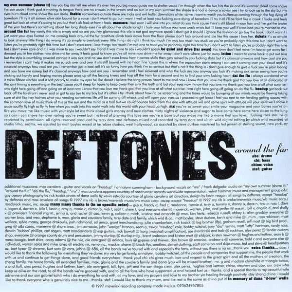 Deftones : Around The Fur (LP,Album,Reissue,Repress,Stereo)