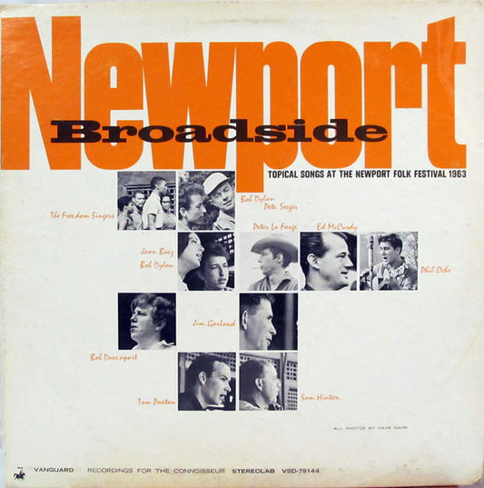 Various : Newport Broadside (LP,Album,Club Edition,Reissue,Stereo)