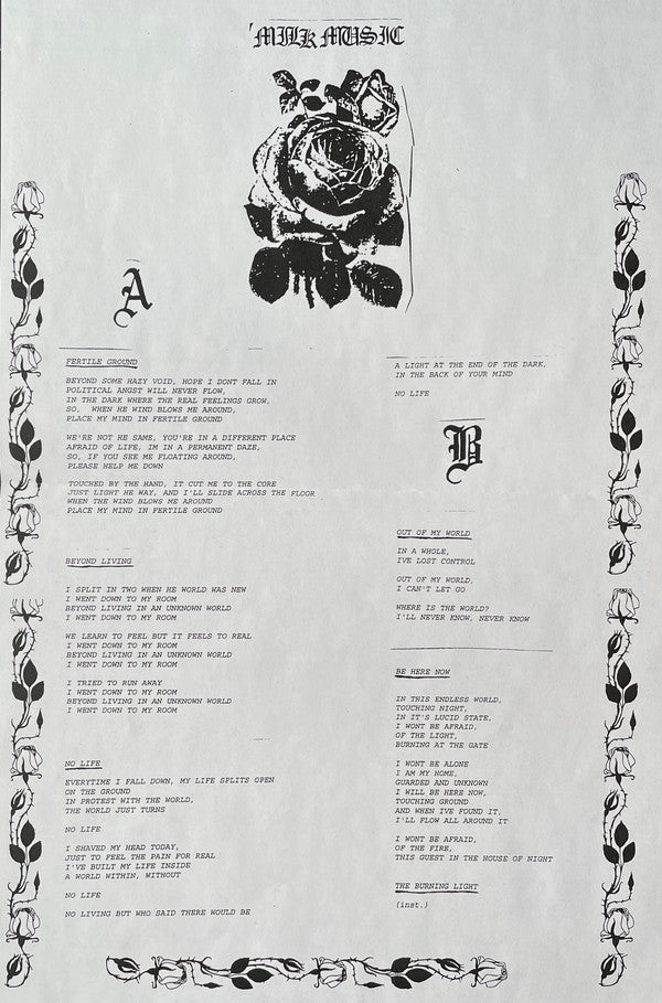 Milk Music : Beyond Living (12",45 RPM,EP,Repress)
