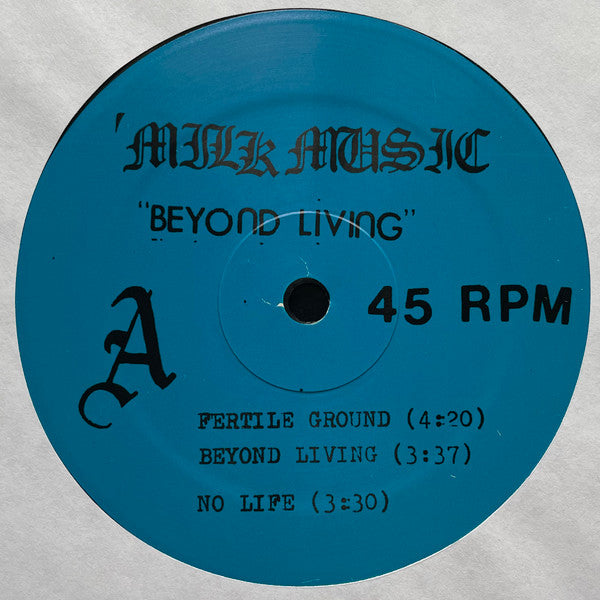 Milk Music : Beyond Living (12",45 RPM,EP,Repress)