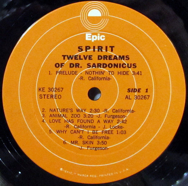 Spirit (8) : Twelve Dreams Of Dr. Sardonicus (LP,Album,Reissue)
